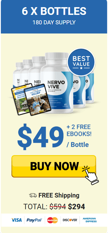 Nervovive price 6 bottle